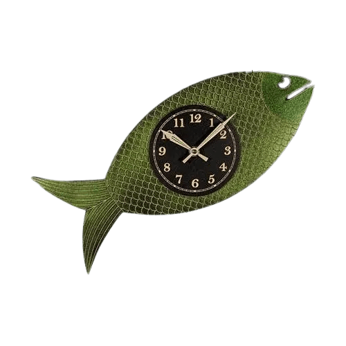 Wanda Wall Clock - My SensibiliTeas - fish wall clock from Leonie Lacouette