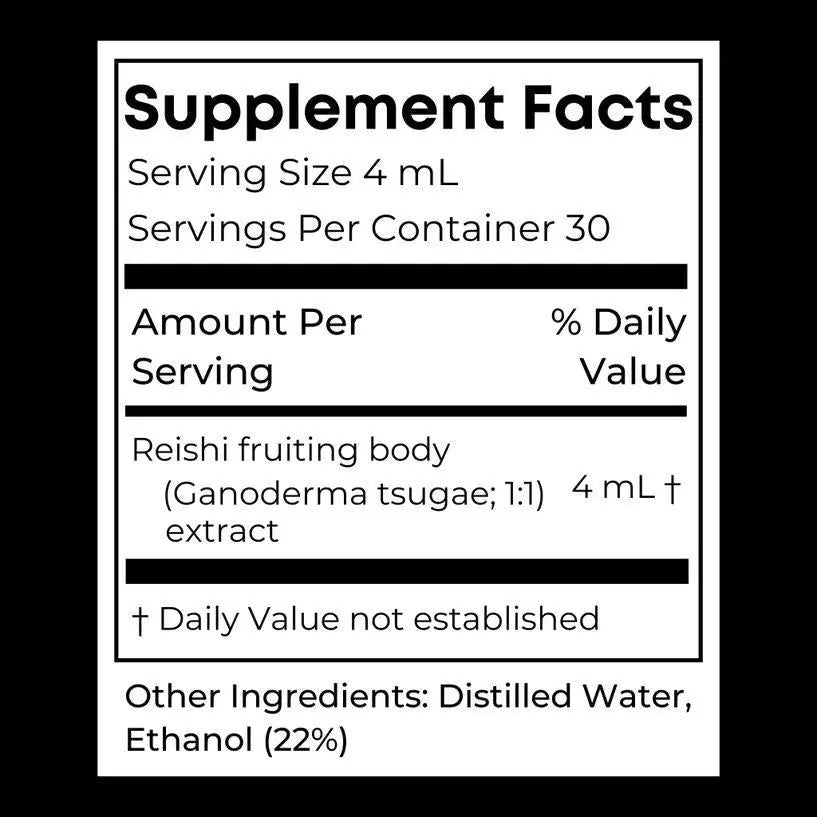 Wild Organic Reishi Tincture (4oz) - My SensibiliTeas - Mushroom Tincture from Birch Boy's