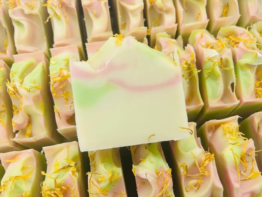 Wildflowers Handmade Soap Bar VEGAN COLD PROCESS - My SensibiliTeas - bar soap from Saratoga Natural Body Care LLC