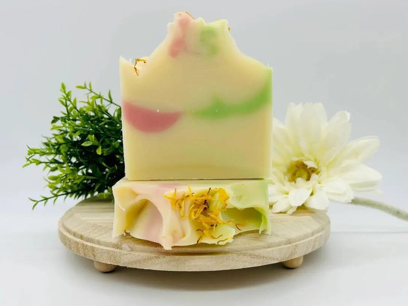 Wildflowers Handmade Soap Bar VEGAN COLD PROCESS - My SensibiliTeas - bar soap from Saratoga Natural Body Care LLC